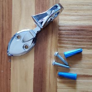 Spectrum Chrome Wall Hook